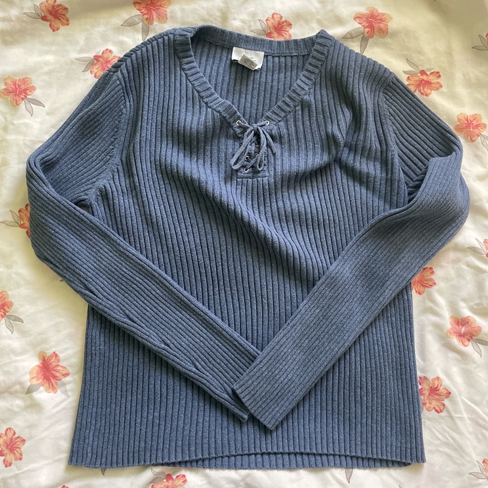 navy blue sweater